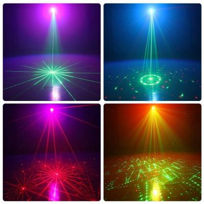 Rechargeable 8-hole mini laser light-dressweeks