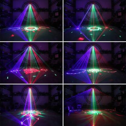 RGB 2 in 1 Disco Laser Beam Scanner Stage Lights-K43 series-dressweeks