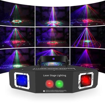 RGB 2 in 1 Disco Laser Beam Scanner Stage Lights-K43 series-dressweeks