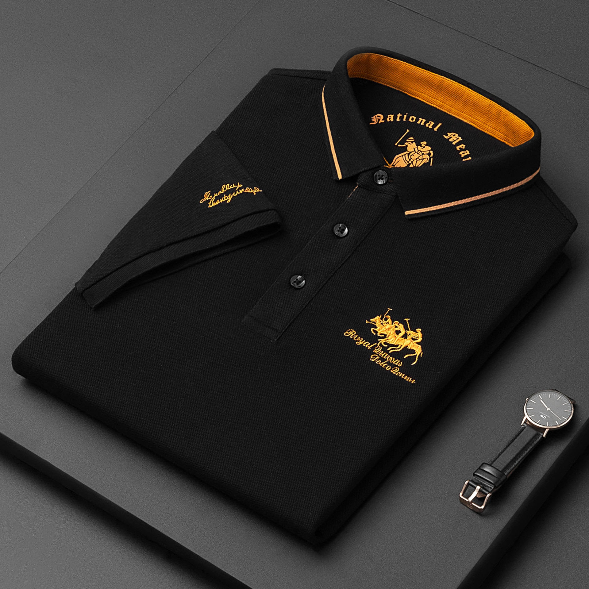 2023 New Men's Embroidered Polo Shirt( Free Shipping)