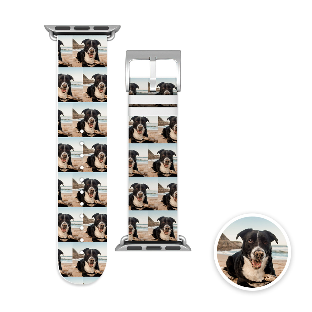 Custom Wristband with Photo Silicone Watch Bands for Apple Watch- mikcustom.com