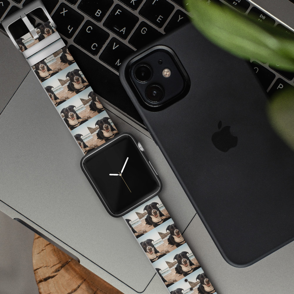 Custom Wristband with Photo Silicone Watch Bands for Apple Watch- mikcustom.com