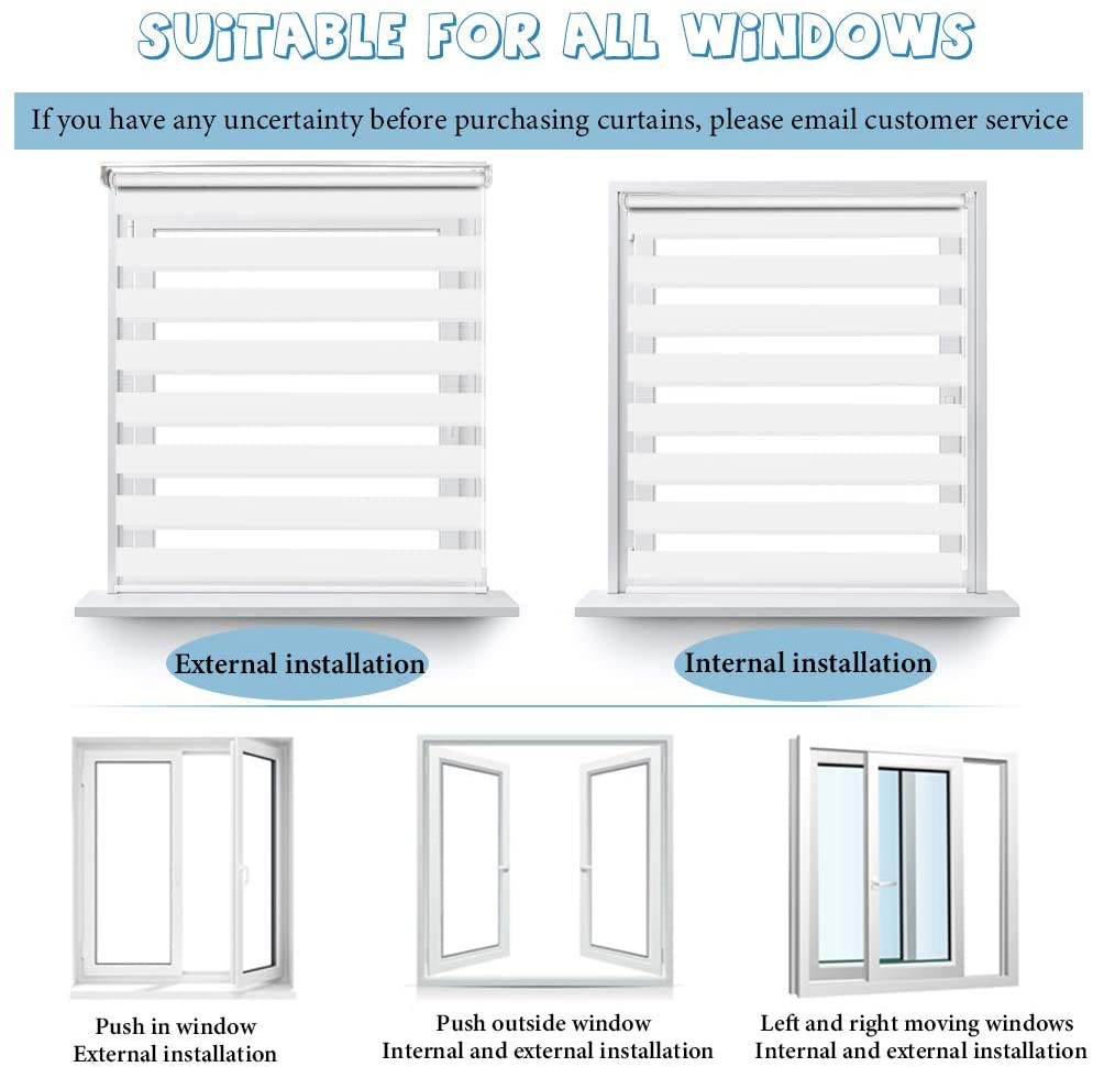 SEEYE  Zebra Window Blinds