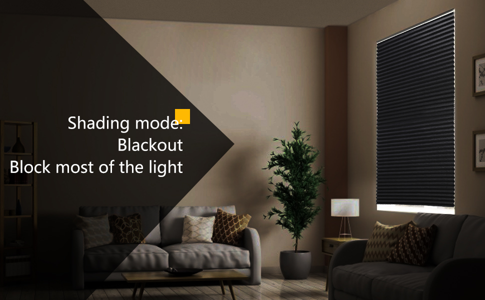 72“ Blackout Temporary Shades