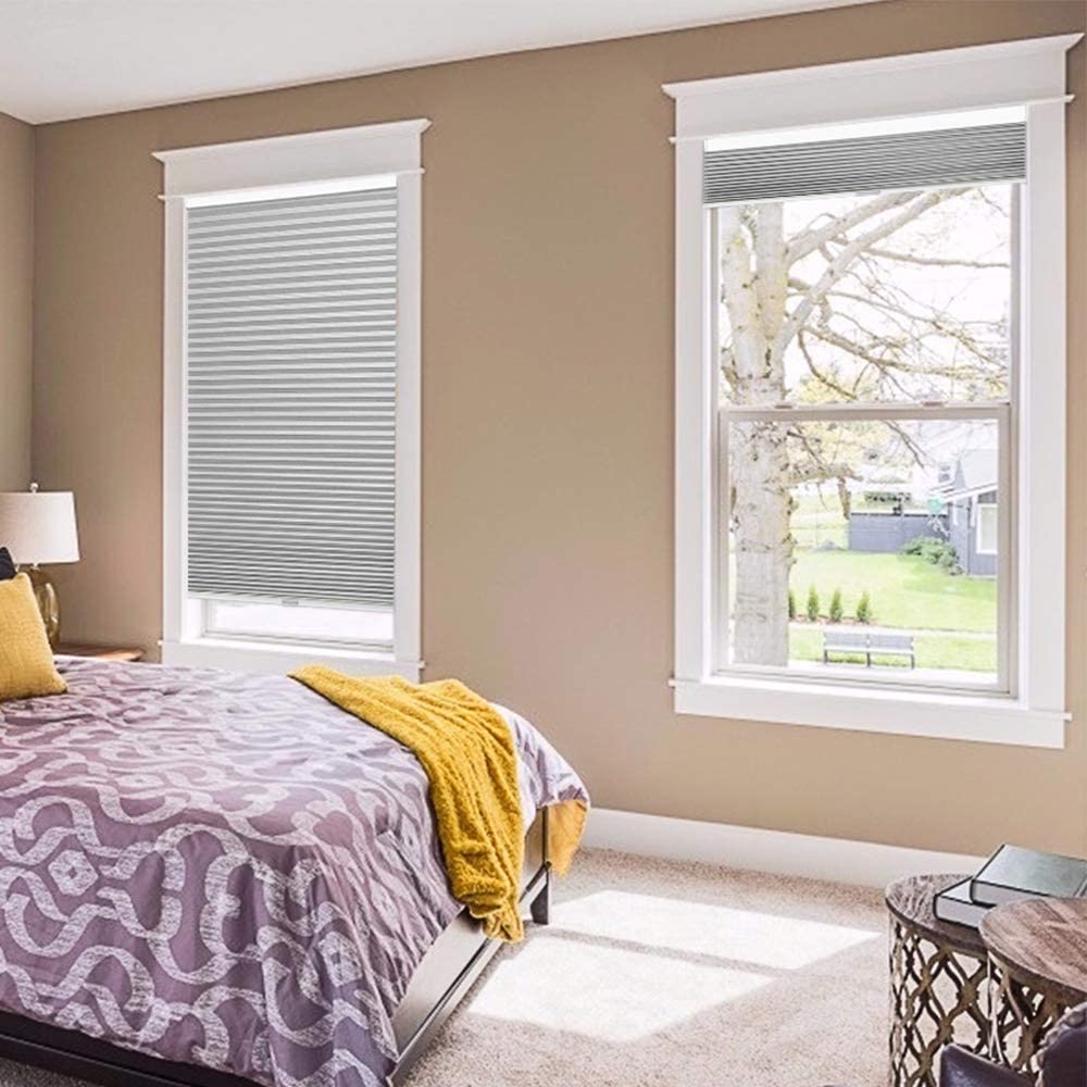 SEEYE Cordless Cellular Blackout Honeycomb Blinds