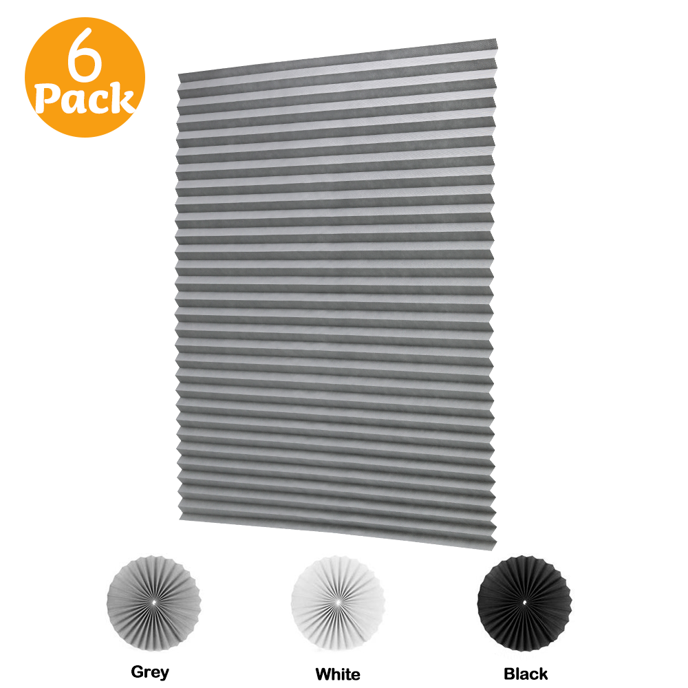 Cordless Pleated Fabric Shade-Light Filtering