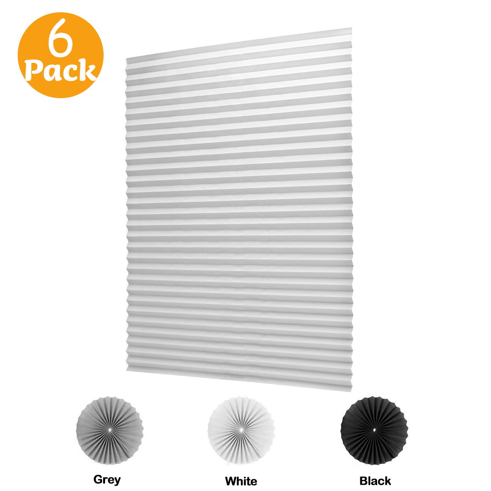 Cordless Pleated Fabric Shade-Light Filtering