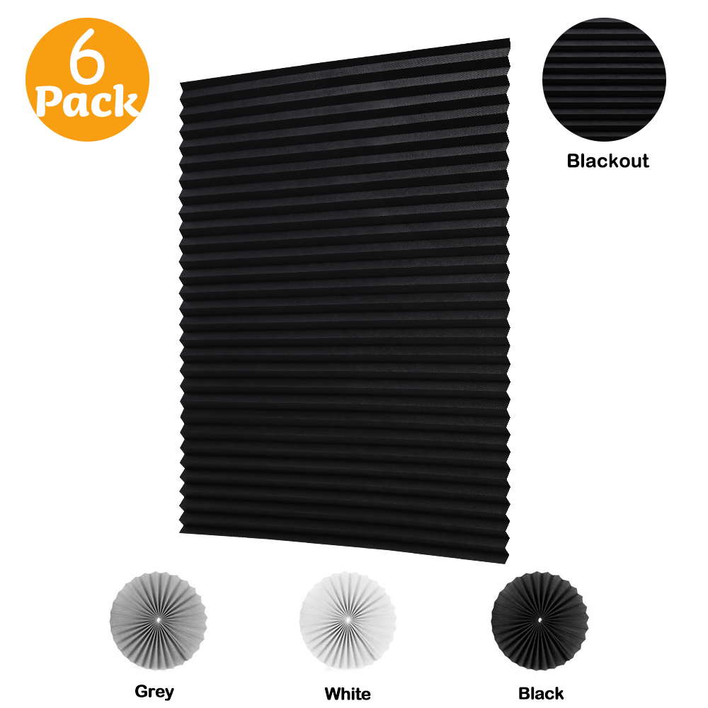 Cordless Pleated Fabric Shade-Light Filtering