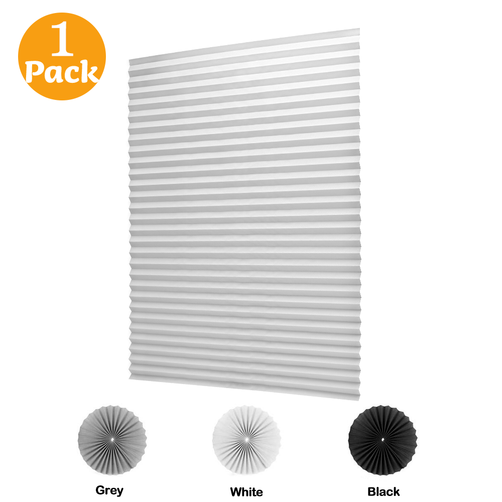 Cordless Pleated Fabric Shade-Light Filtering