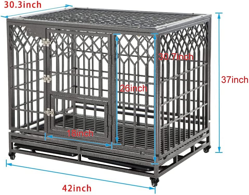 Heavy Duty Dog Cage - Y Shape
