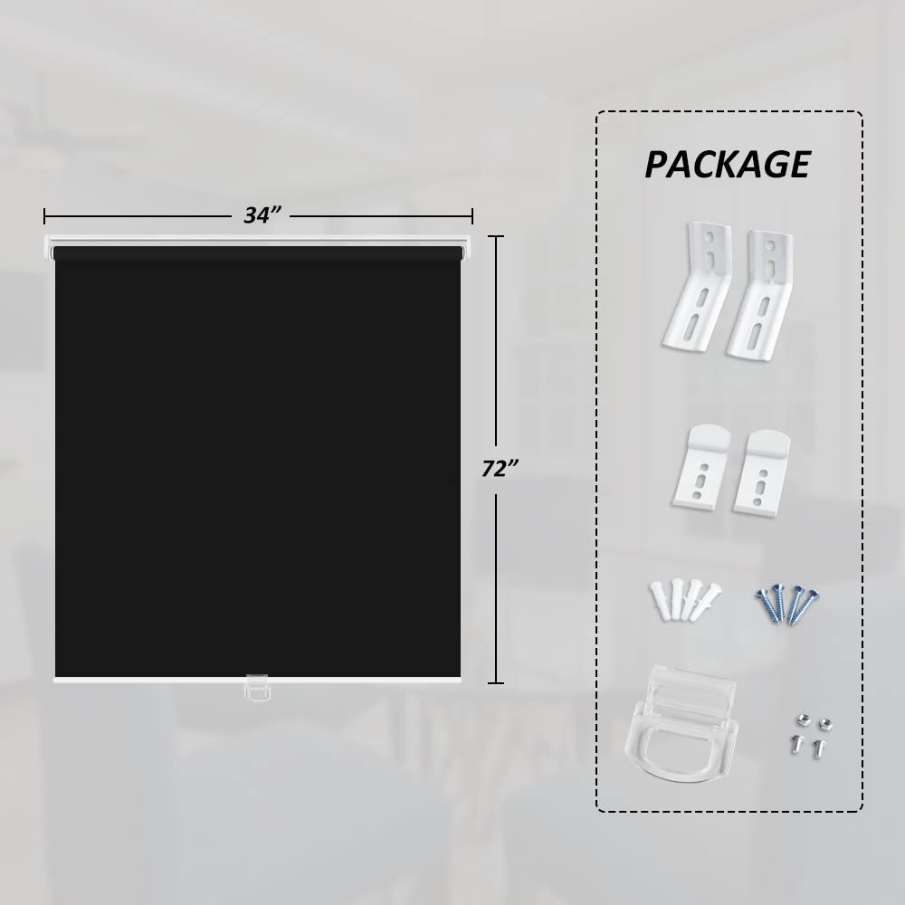 Cordless Roller Shades Blackout Roller Blinds