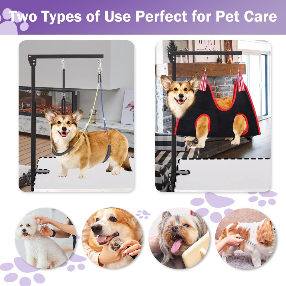 Pet Grooming Table L-Shape