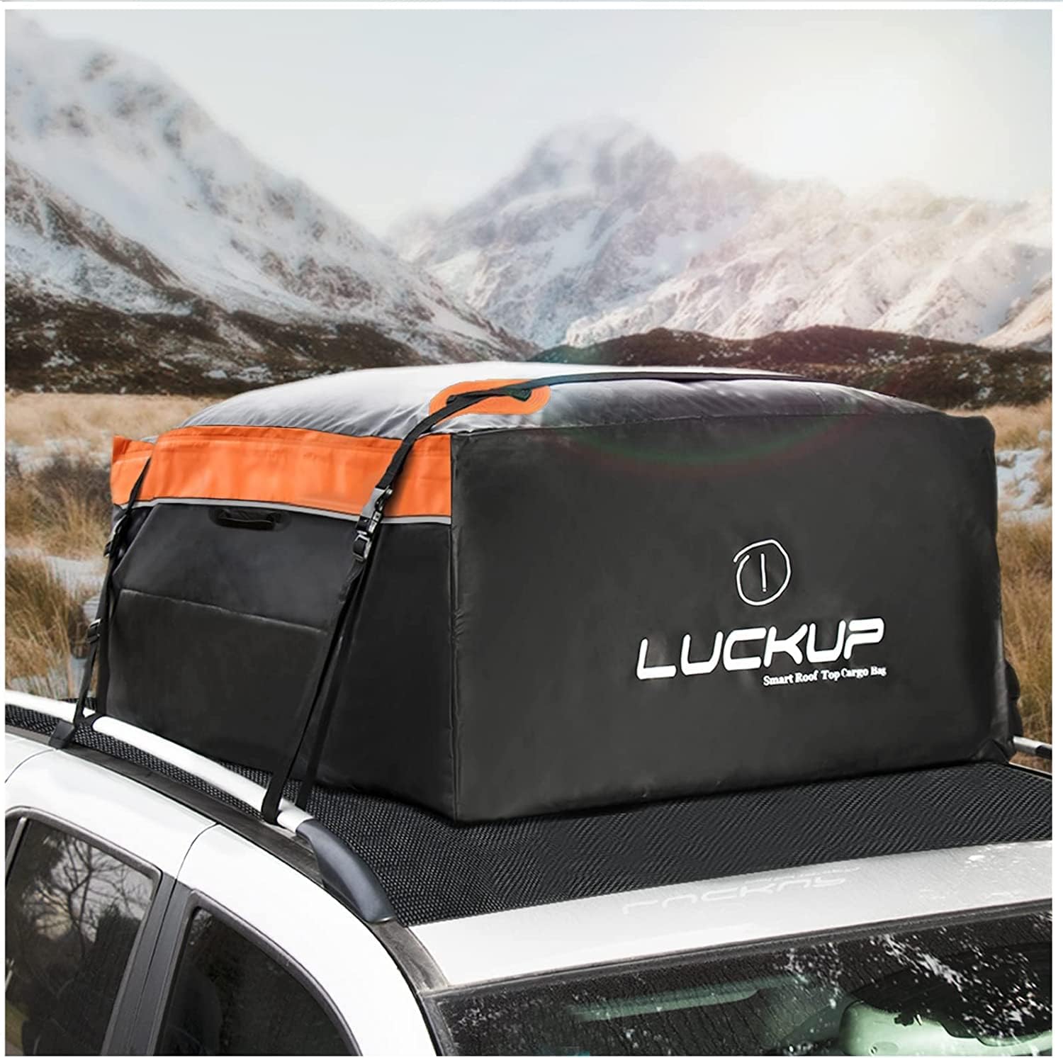 LUCKUP Car Roofbag Waterproof Cargo Carrier 18.5 Cubic Ft