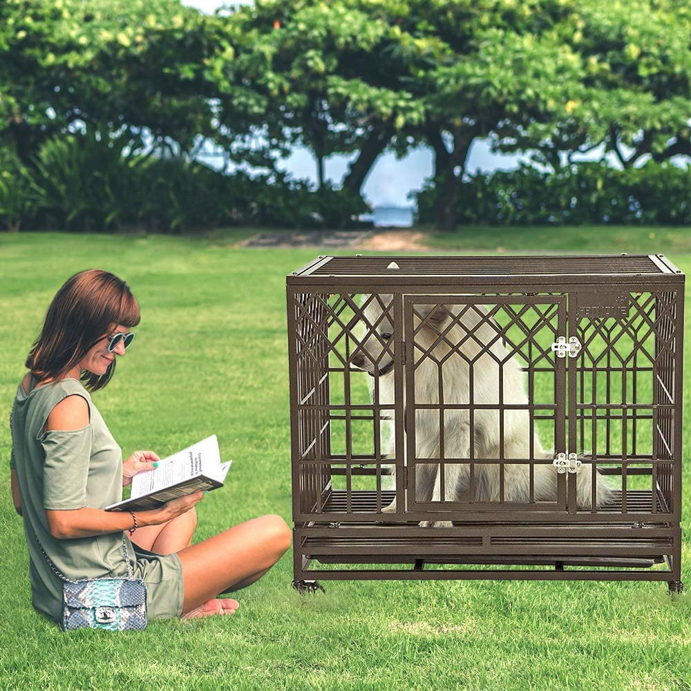 Heavy Duty Dog Cage - Y Shape