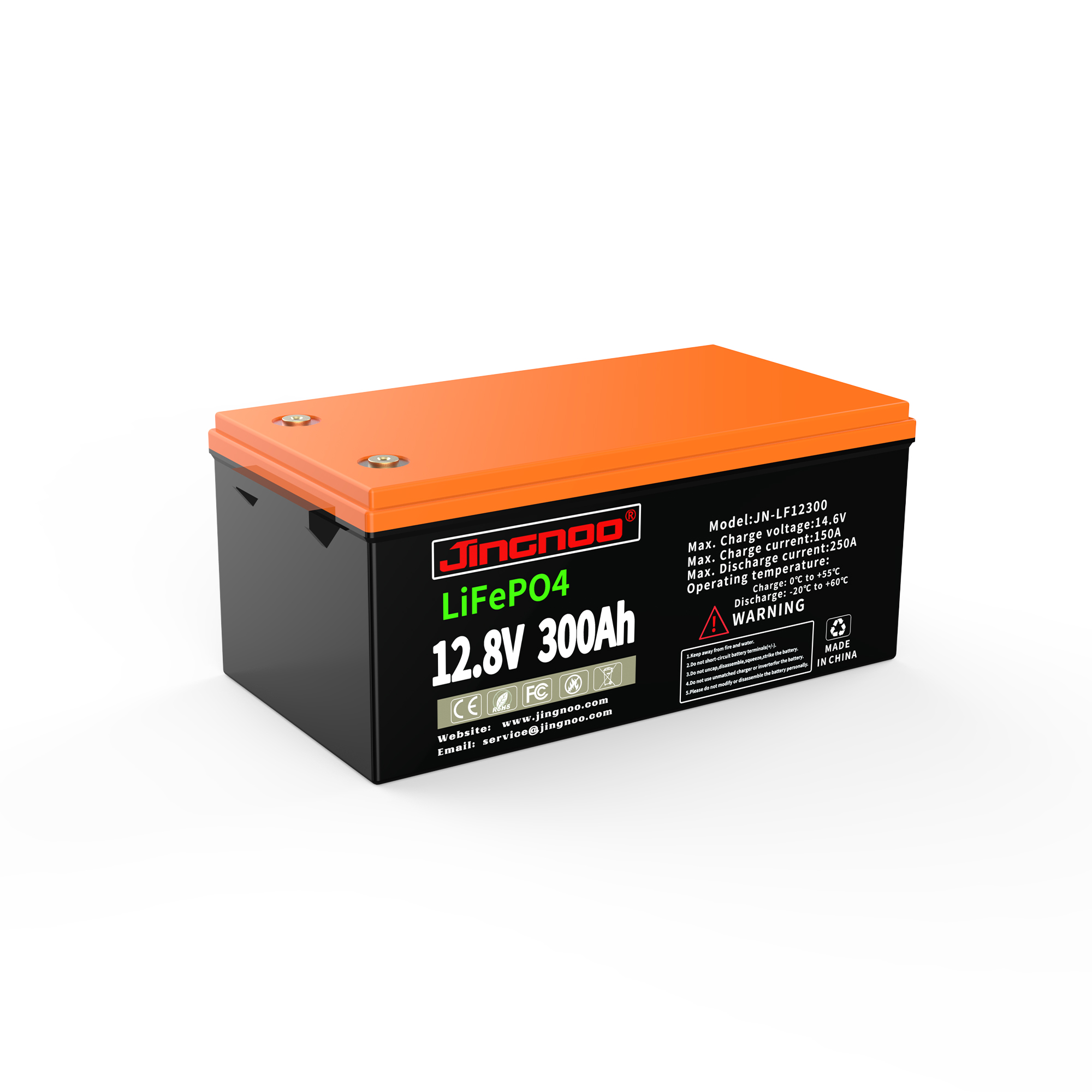 12V 300Ah LiFePO4 Lithium Battery JN-LF12300