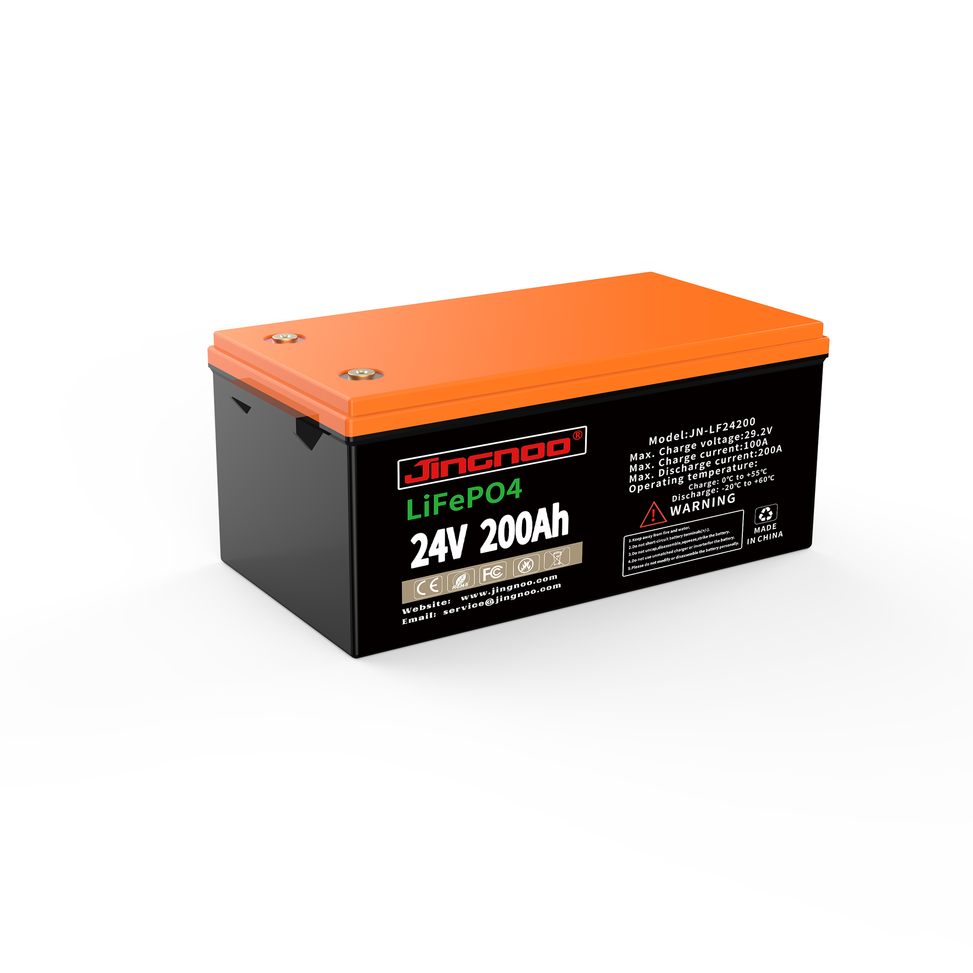 24V 200Ah LiFePO4 Lithium Battery JN-LF24200