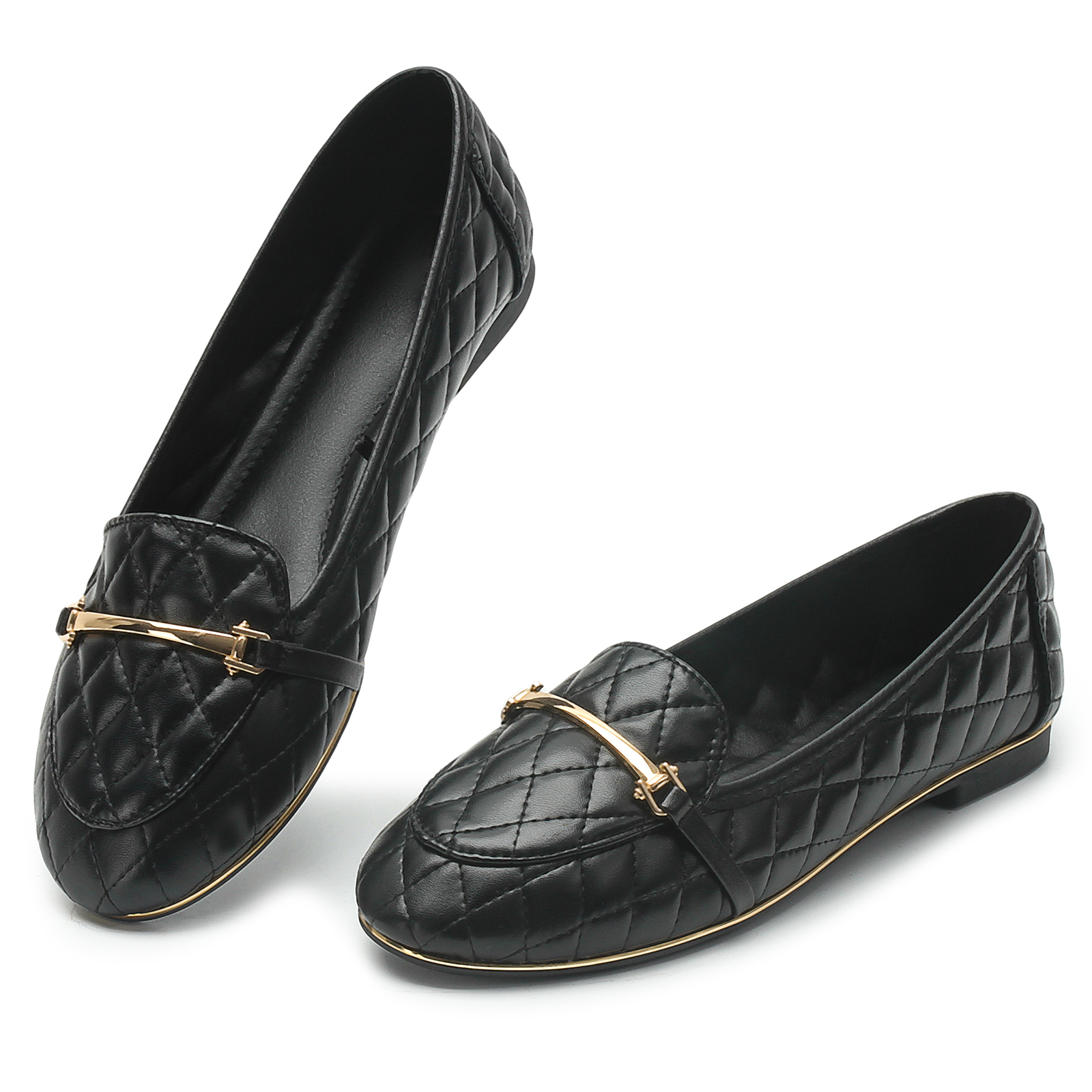 MUSSHOE Buckle Loafers Flats