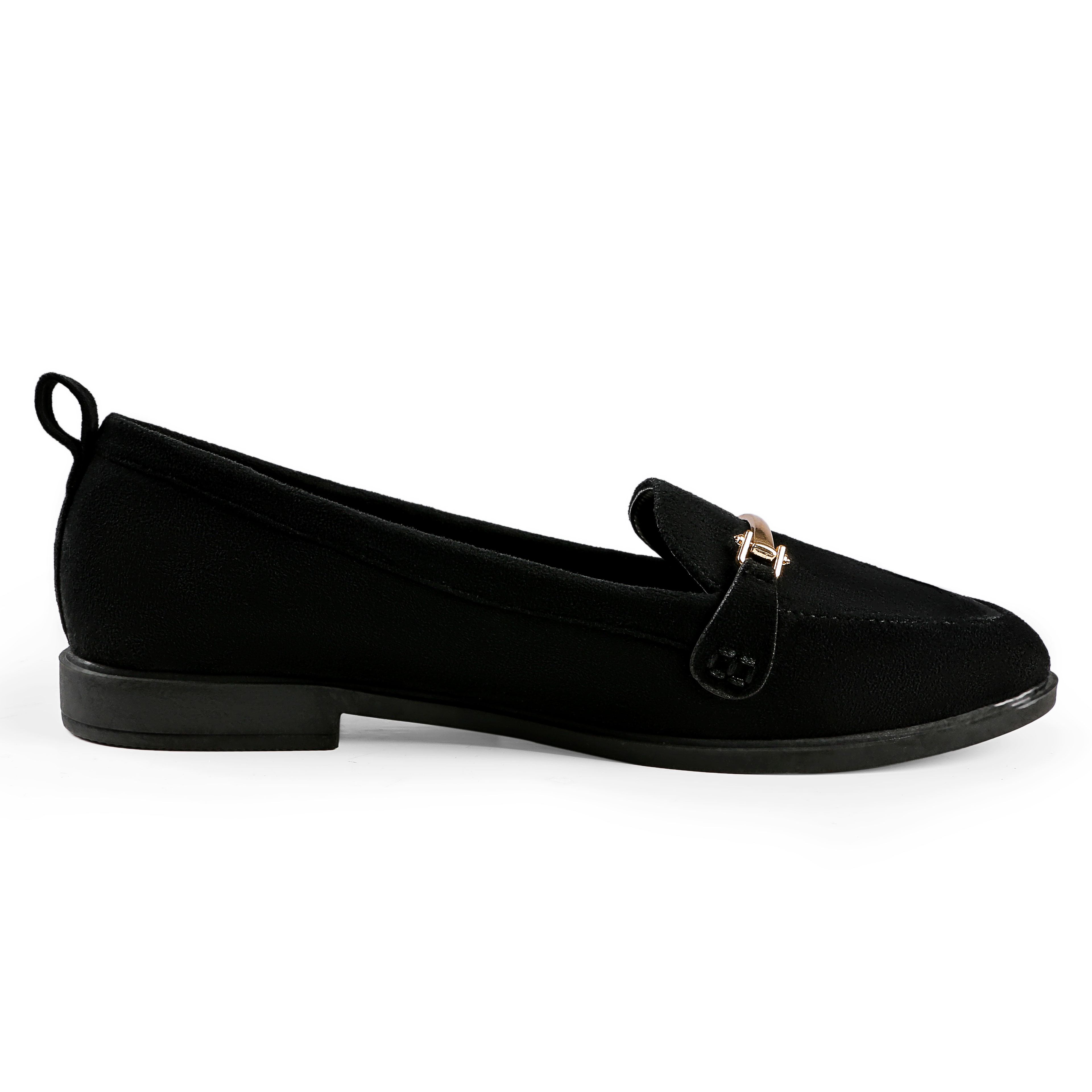 Musshoe Gold Chain Loafers Flats-MUSSHOE