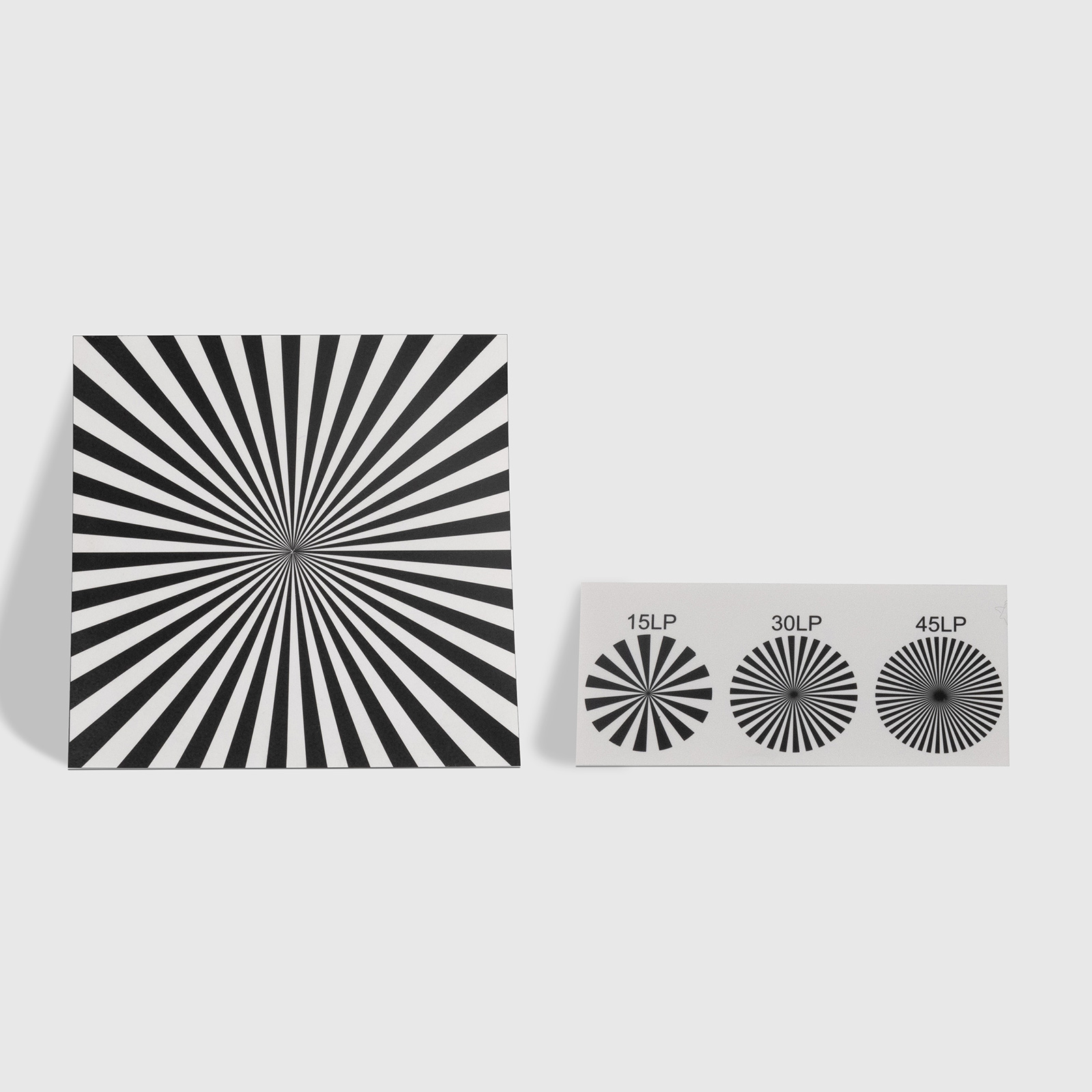 Custom White PE / White Film / Paper Test Calibration Targets / Charts-OKLAB