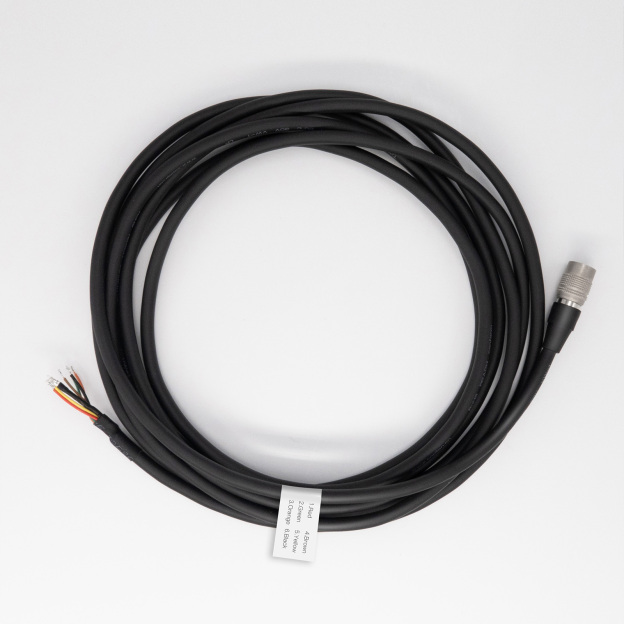 Hirose 6 Pin Female to Open I/O Power High Flex Cable | For Machine Vision-OKLAB