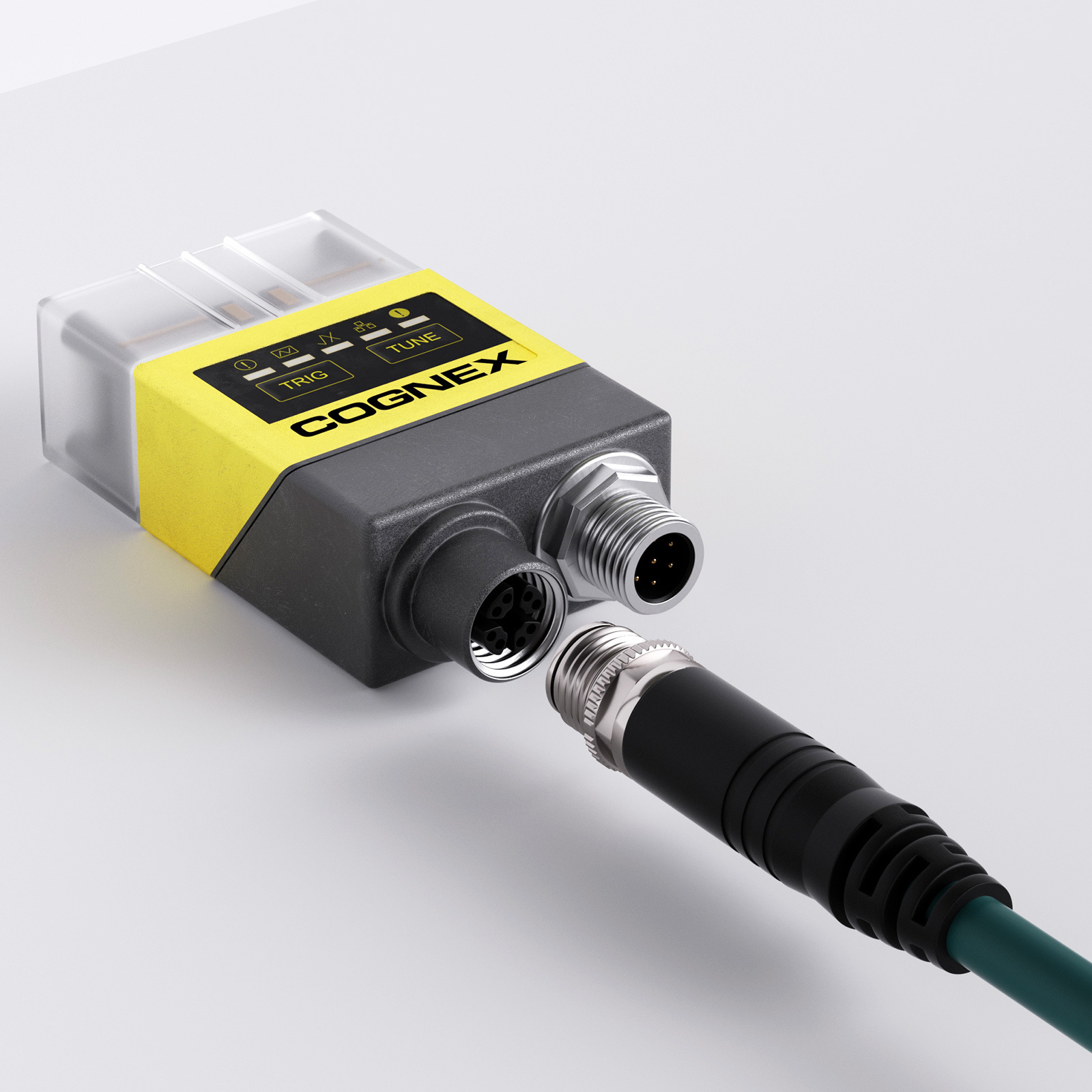 M12 X-Coded 8 Pin Male to RJ45 GigE vision Cat5E High Flex Ethernet Cable | For Machine Vision-OKLAB