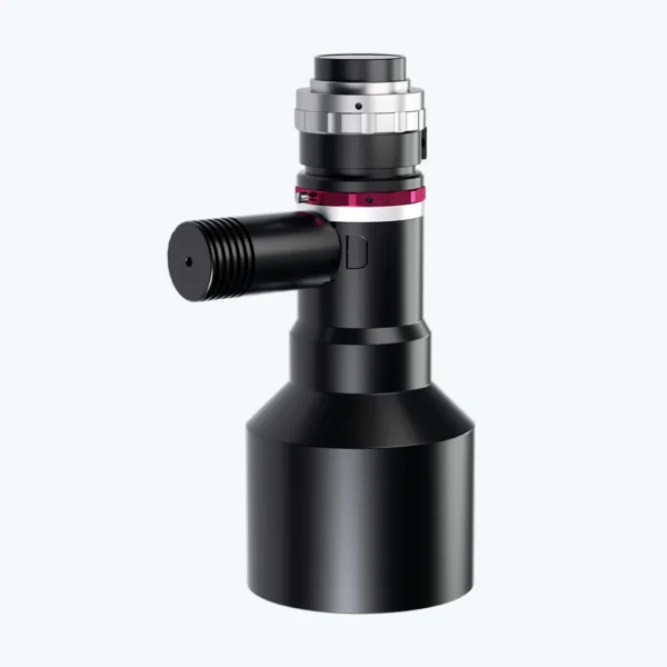 0.46X, 1.75″ M42-Mount Telecentric Lenses with Coaxial Illumination Port, Iris Adjustable, BFL Adjustable | DTCA175 COOLENS®