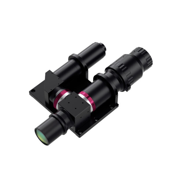 3.0X, 35mm Full Frame M58-Mount Telecentric Lenses with Coaxial Illumination Port, Iris Adjustable, BFL Adjustable | DTCA35F COOLENS®-OKLAB