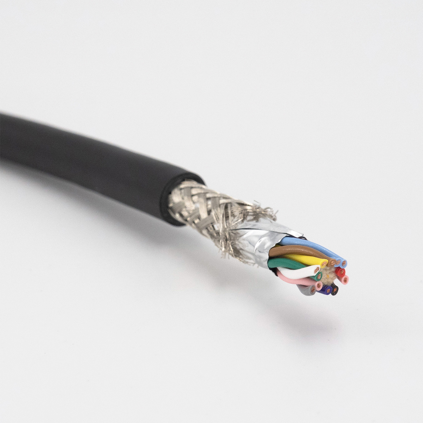 Hirose 12 Pin Female to Open I/O Power High Flex Cable | For Machine Vision-OKLAB