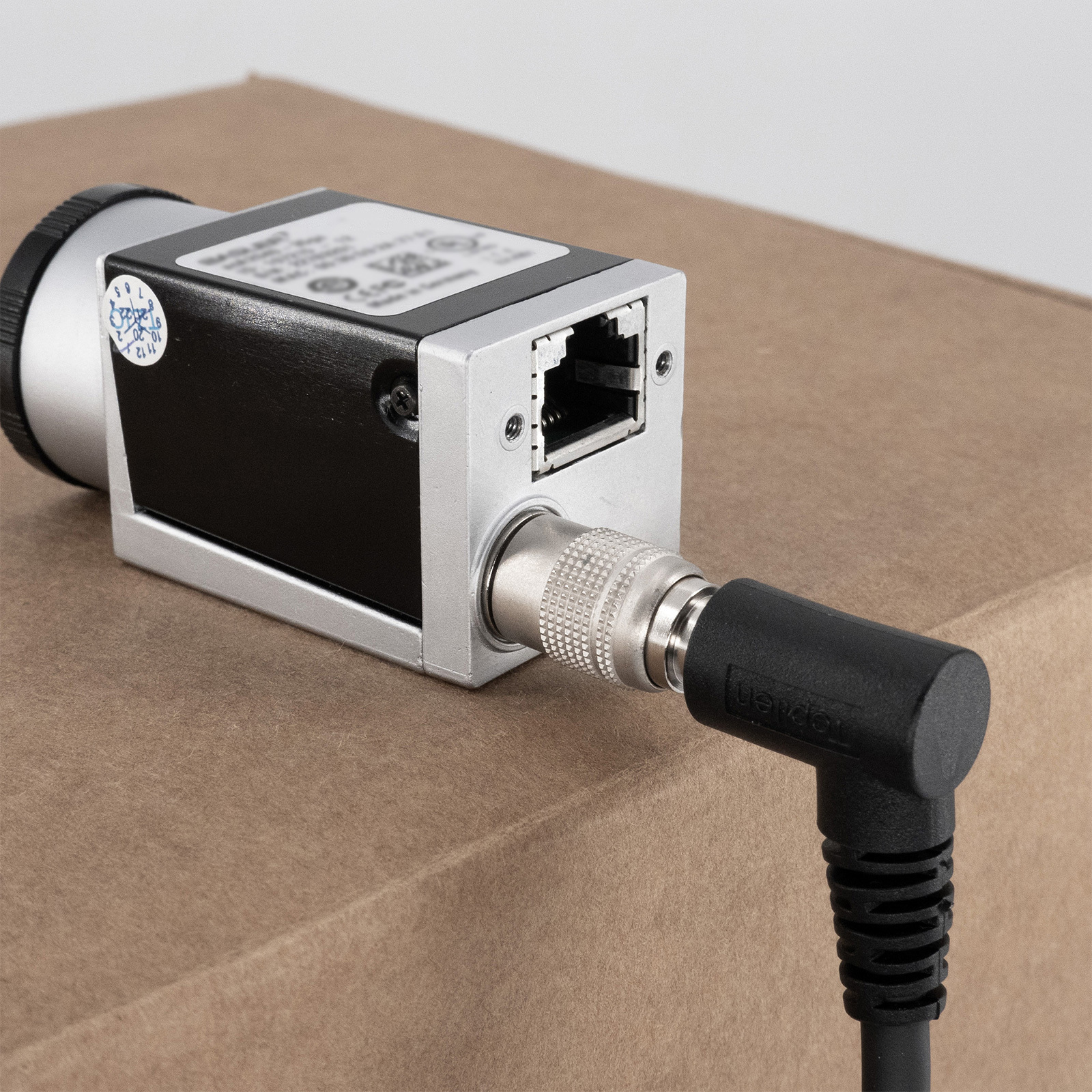 Hirose 6 Pin Female Right Angle-1 to Open I/O Power High Flex Cable | For Machine Vision-OKLAB