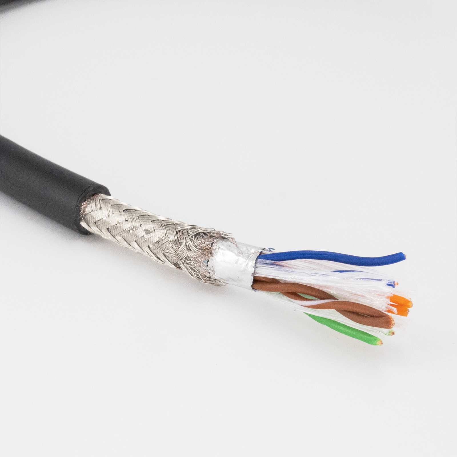 GigE vision Cat5E High Flex Ethernet Straight Cable | For Machine Vision-OKLAB
