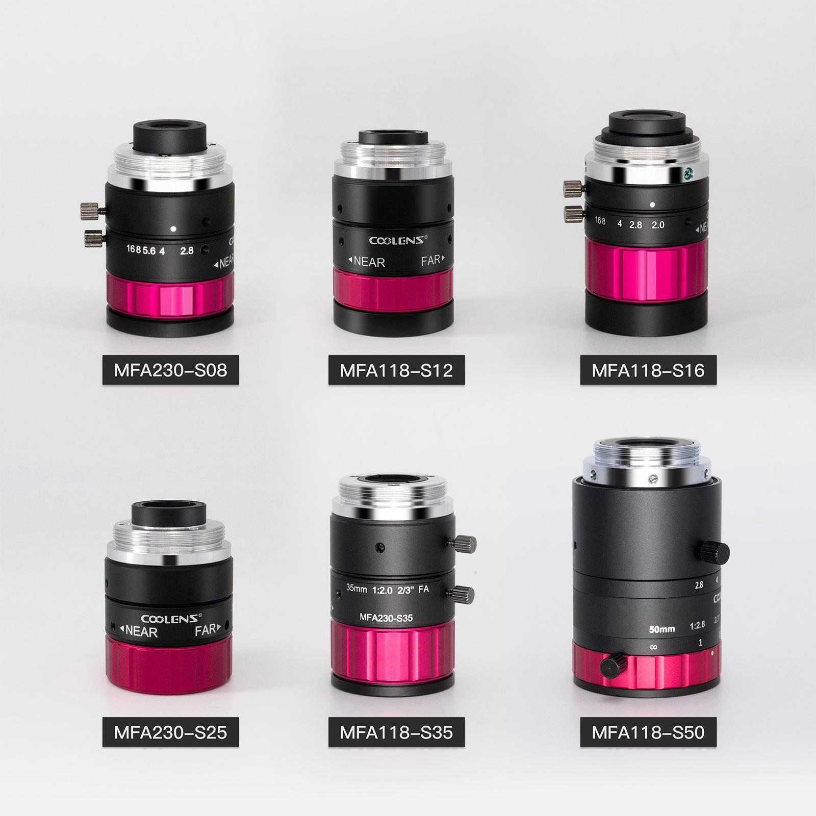 2/3" Series Fixed Focus Lenses-OKLAB