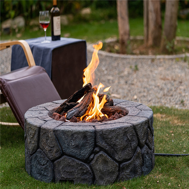 Magnesium Oxide Propane Outdoor Fire Pit 