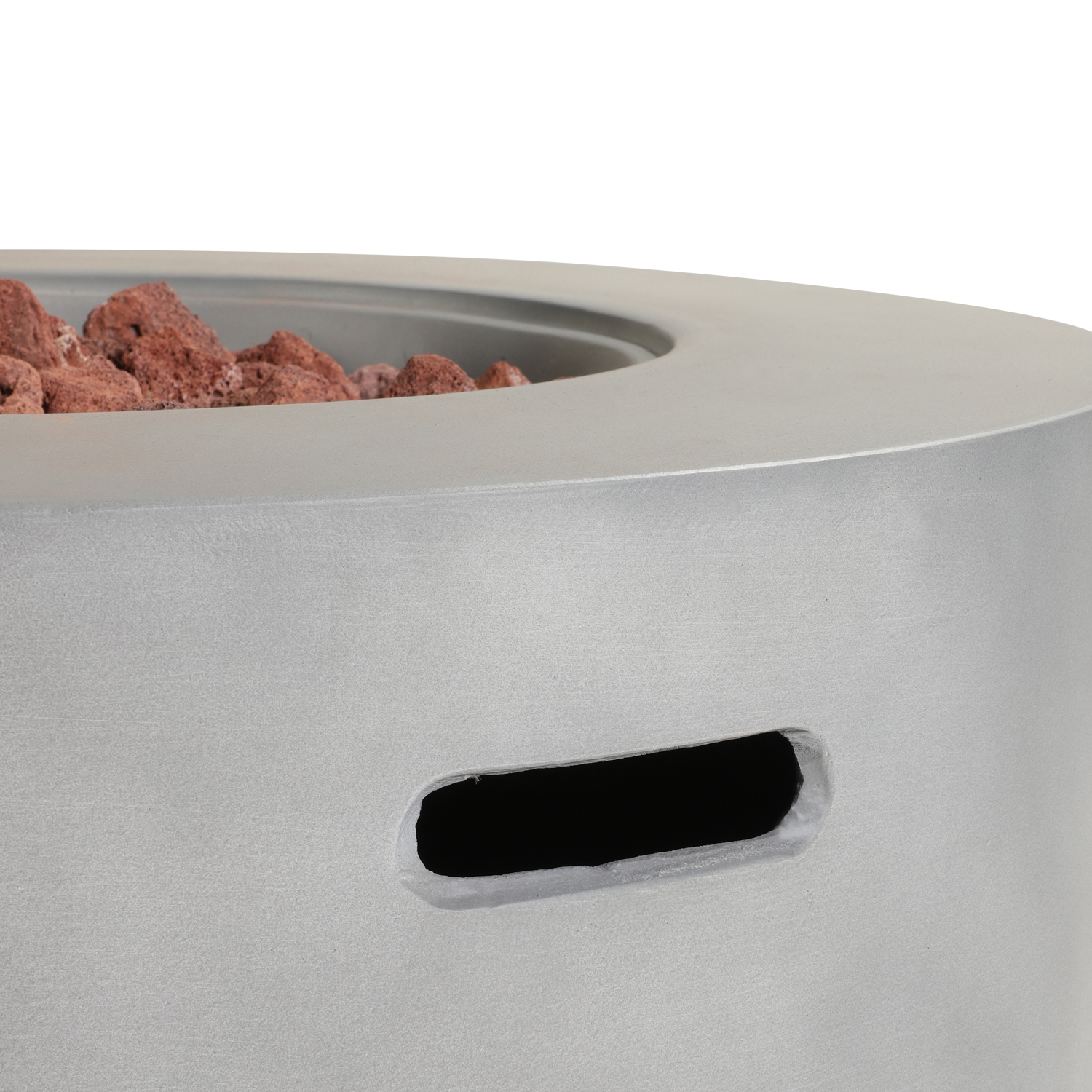 Stone polish Outdoor Fire Bowl