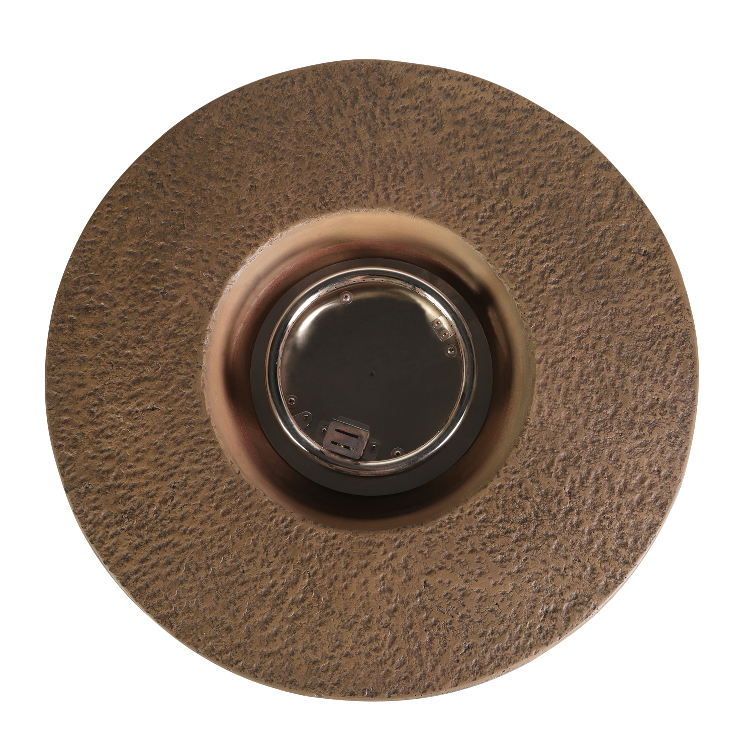 Warm Concrete Outdoor Fire Bowl