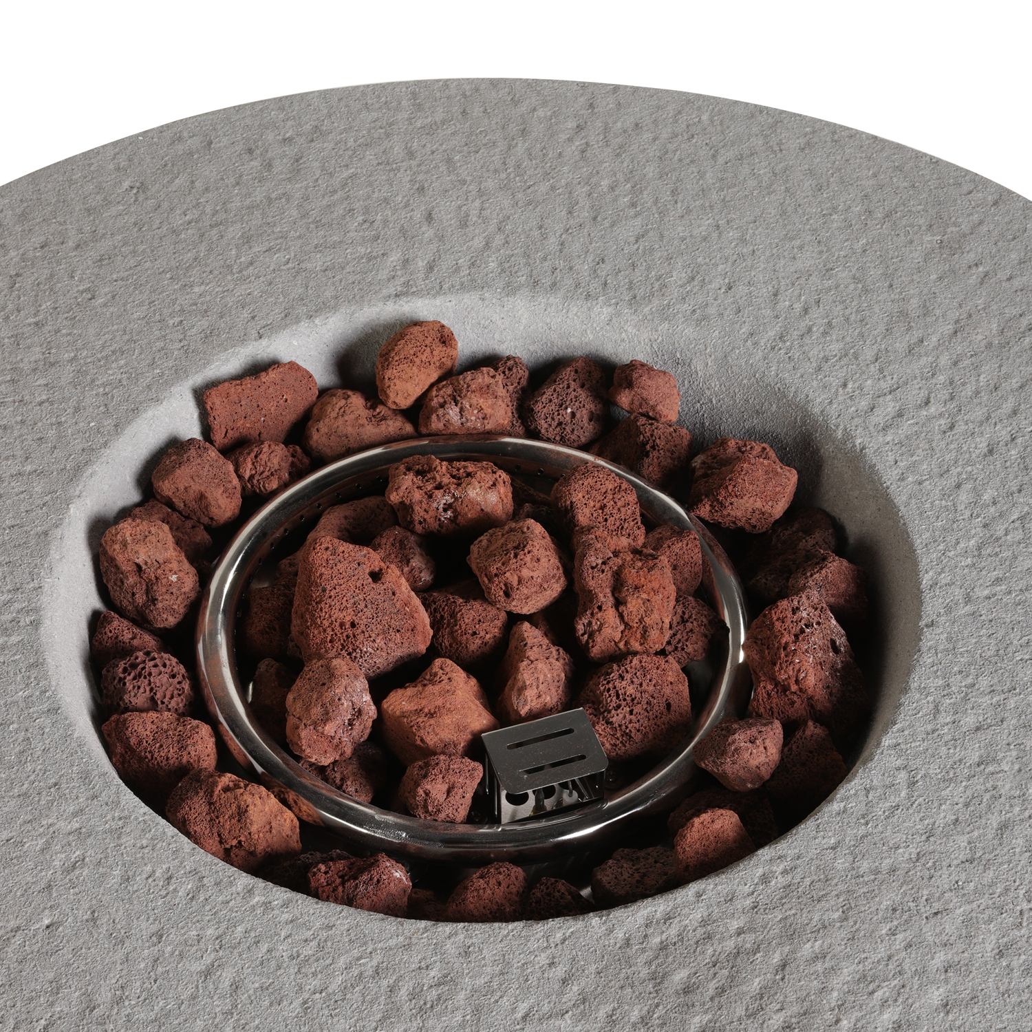 Warm Concrete Outdoor Fire Bowl