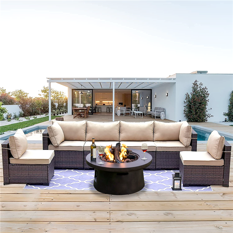 Magnesium Oxide Propane Outdoor Fire Pit 