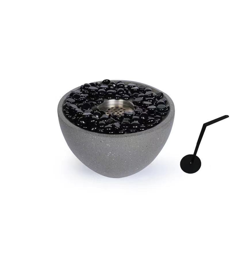 Bowl Outdoor Tabletop Fireplace