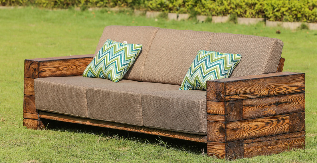 Patio Sofa with Cusions