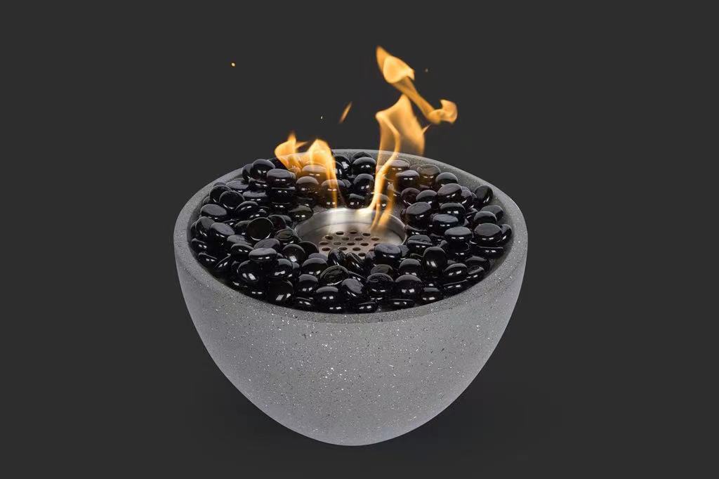 Bowl Outdoor Tabletop Fireplace