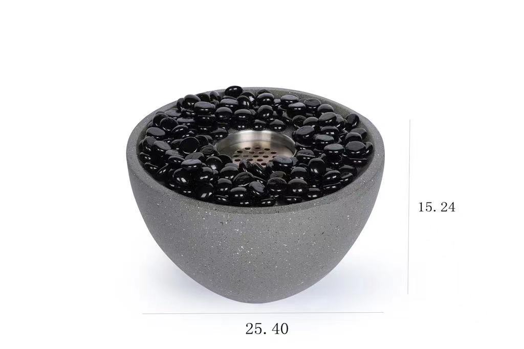 Bowl Outdoor Tabletop Fireplace