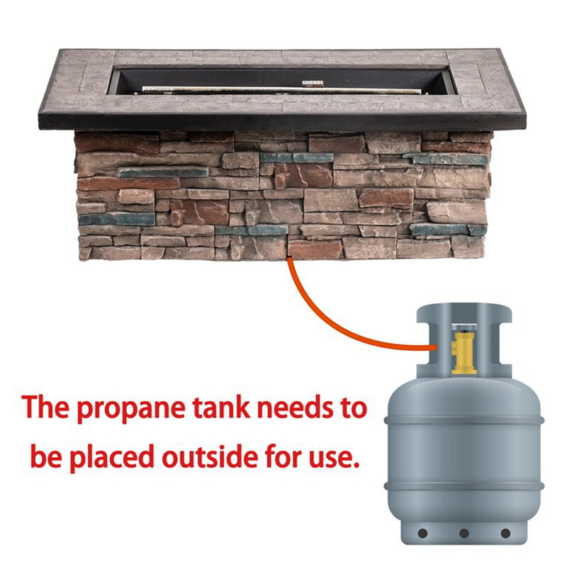 Magnesium Oxide Propane Outdoor Fire Pit Table