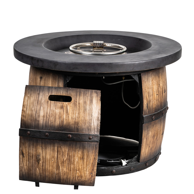 Magnesium Oxide Propane Outdoor Fire Pit Table