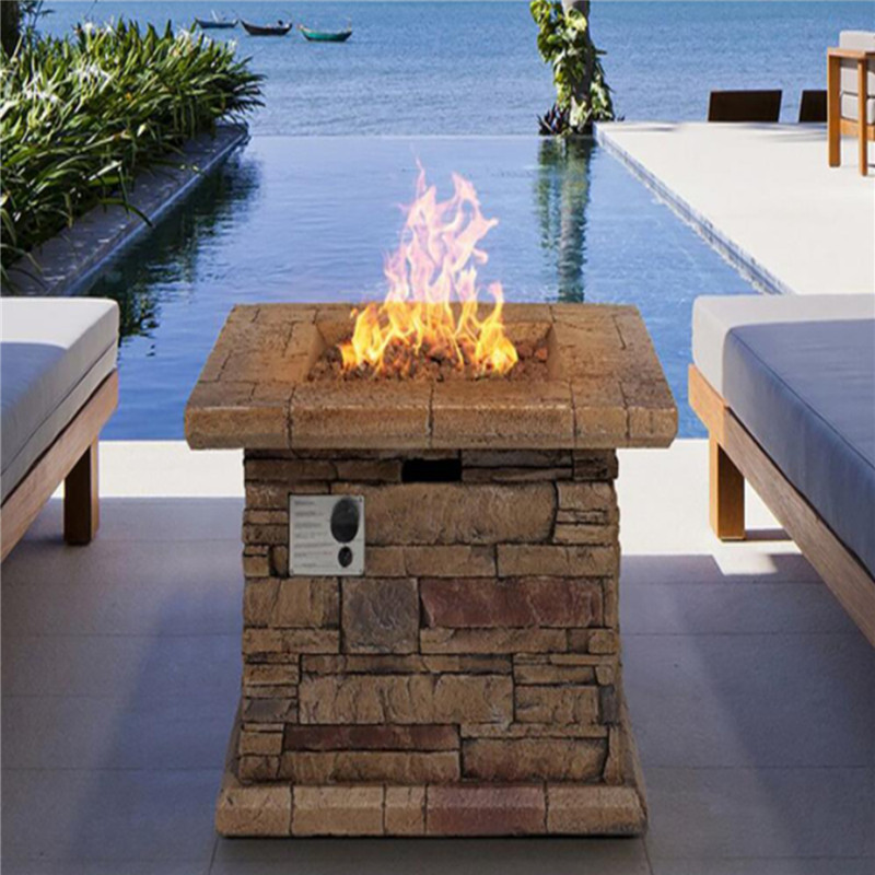 Magnesium Oxide Propane Outdoor Fire Pit Table