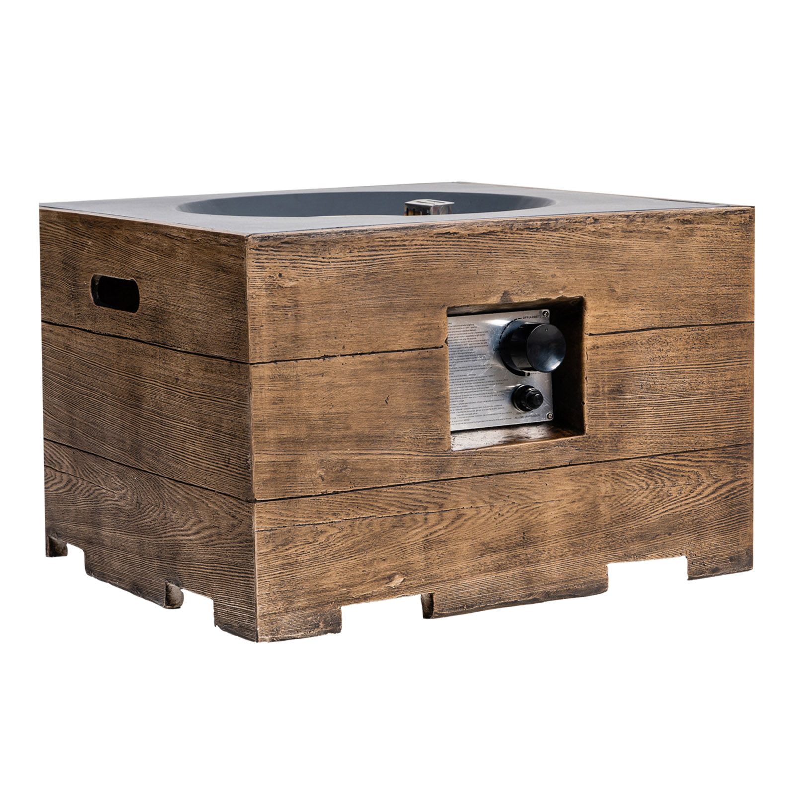 Square Propane Fire Pit