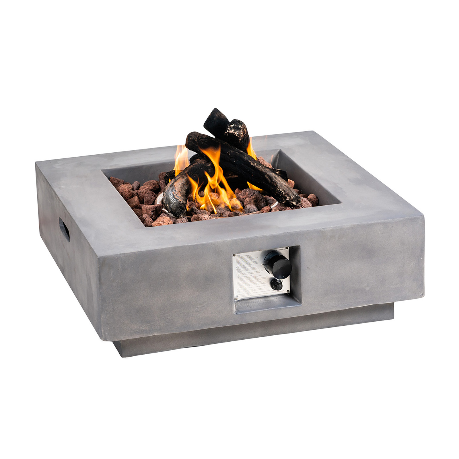 Concrete Propane Outdoor Fire Pit Table