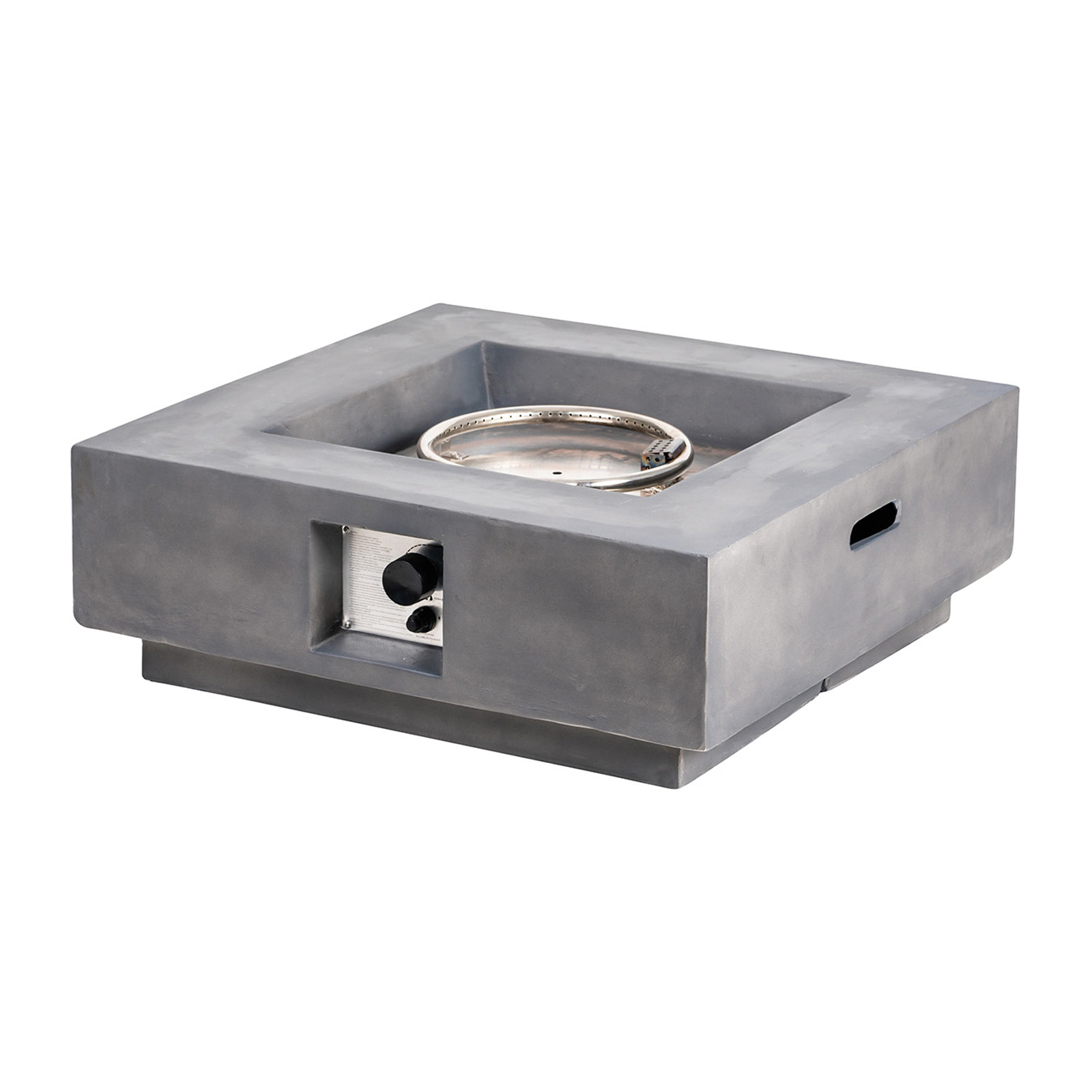 Concrete Propane Outdoor Fire Pit Table