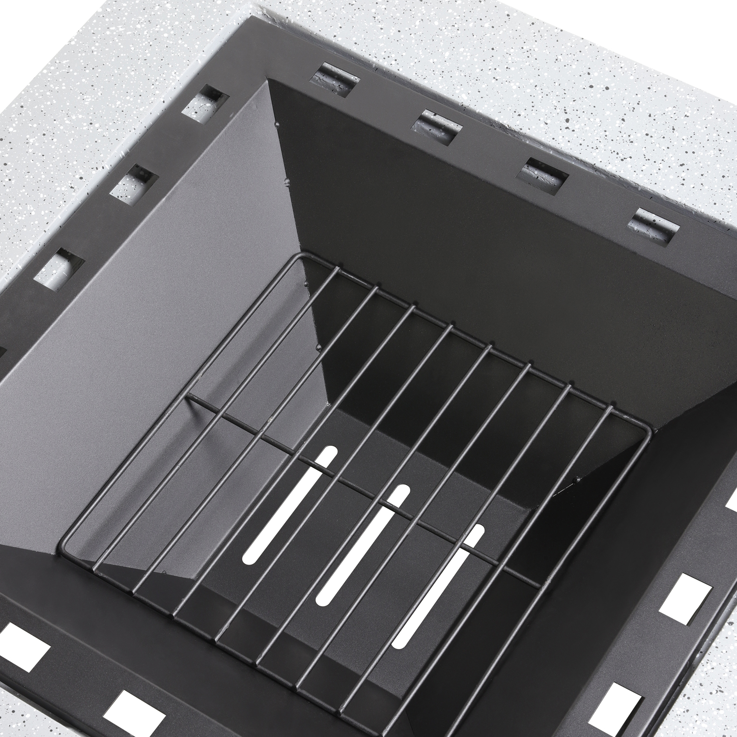 Square Propane Fire Pit