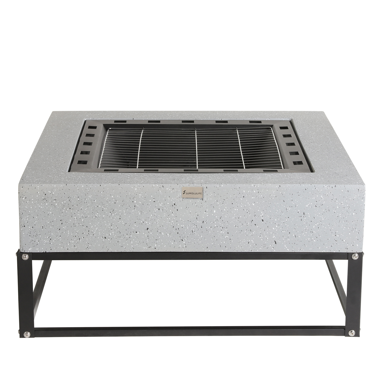 Square Propane Fire Pit