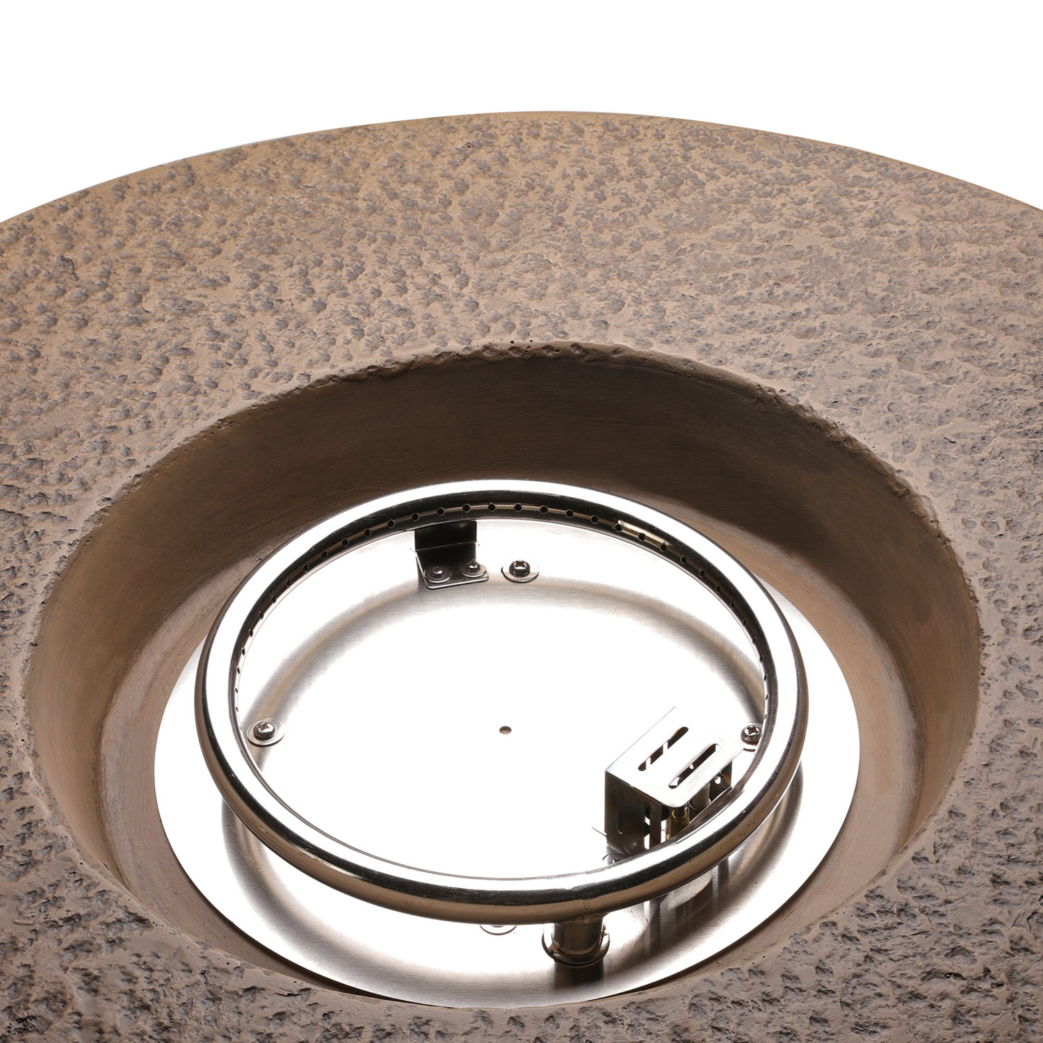 Warm Concrete Outdoor Fire Bowl