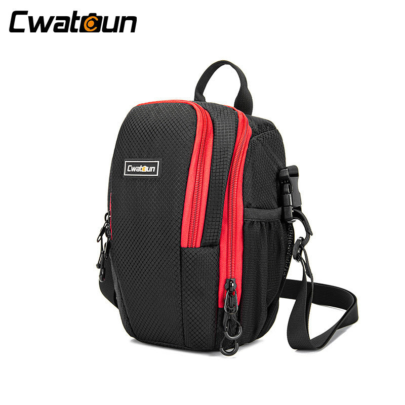 China OEM Logo Saffiano Leather Mens Crossbody Harness Chest Bag  Manufacturer Manufacture and Factory